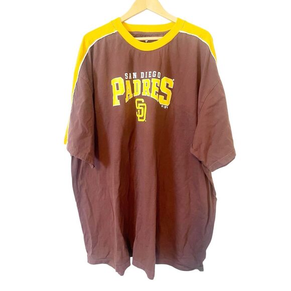 Fanatics MLB San‎ Diego Padres Manny Machado 13 Crewneck T-Shirt Men’s Size 6X - Picture 1 of 3